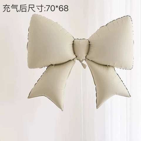 Foil Mylar balloon bow tie (L)