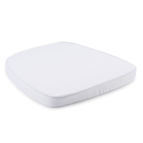 Clear Chiavari Chair cushion white