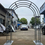 Silver u shaped arch half dome curve truss 2m diameter*