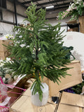 90cm green Christmas tree real touch