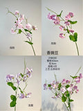 Large Pink sweet pea flower filler Artificial flowers