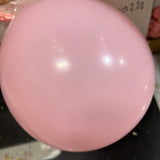 100 pcs Standard 10” Pink single layer balloon baby shower