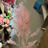 Light pink blush rice leaf Filler Long Stem Greenery