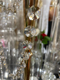 Gold Link 6' (1.9 METERS)CHAIN CRYSTAL HANGING garland STRING