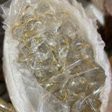 Gold Link 6' (1.9 METERS)CHAIN CRYSTAL HANGING garland STRING