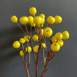 Yellow BERRY ARTIFICIAL FLOWER