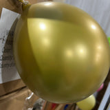 50 pcs 12” metallic PURPLE single layer balloon baby shower