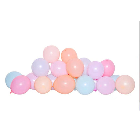 100 pcs macarons 12” PURPLE single layer balloon baby shower