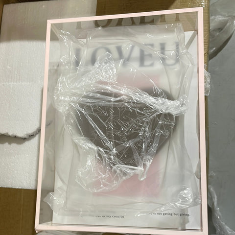 Loveu Acrylic cardboard box pink❤️ love