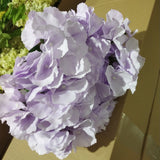 NEW Artificial Flower Lilac Hydrangea Bunch 7 head silk