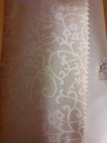 Visa Damask Cloth Square 90"x156 (cream  )- 002