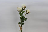 Sweetheart Mini Rose PU Material (3/bunch) Real Touch Artificial SB051 (Red)-B67E1757