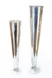 28"MERCURY Gold TRUMPET VASE - Richview Glass Wedding Supplies