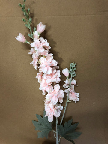 Artificial Silk flower Delphinium (light pink)DEL1 - Richview Glass Wedding Supplies