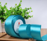 Satin ribbon roll( 3.8-4 cm/1.5" wide) (Dark blue)- C8D13AC10