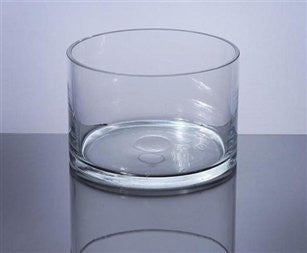 6" Cylinder Vase - Richview Glass Wedding Supplies