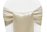 Satin chair sash 12"X108" (Violet)- SAS1