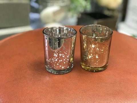Small Candle-holder (votive) (Silver)-SMA1-2