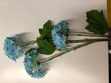 Snow ball blue flower Artificial Filler Flower