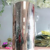 mercury rose gold short vase