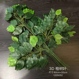 Ficus Leaf artificial greenery - Richview Glass Wedding Supplies