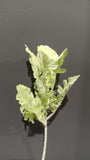 Green Artificial leaf wedding greenery lamb’s ear with small cuts