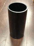 Black 8"H X 4"W CYLINDER VASE - Richview Glass Wedding Supplies