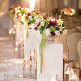 Glass Bowl Pedestal Vase 7"H X 10"W wedding centerpiece - Richview Glass Wedding Supplies