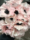 Poppy Black eye Susan bunch 6/bunch PU Material Floramatique Real Touch (Light Pink)-SB221LP