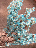 Artificial Cherry Blossom Sakura Blue wedding decoration silk fake flower - Richview Glass Wedding Supplies