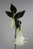 Artificial Flower Angel's Trumpet real touch floramatique SB136 49"(Red)-ART1-26 - Richview Glass Wedding Supplies