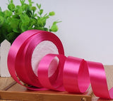 Satin ribbon roll( 3.8-4 cm/1.5" wide) (light pink)-C8D13AC8