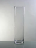Cylinder Vase 20''x5.5'' V1109 - Richview Glass Wedding Supplies