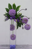 Glass Square Vase 20"x4"x4" - Richview Glass Wedding Supplies
