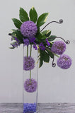 Glass Square Vase 24"x4"x4" - Richview Glass Wedding Supplies