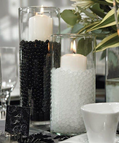 Bio Gel crystal Water beads/pearl (black) -BIO8 - Richview Glass Wedding Supplies