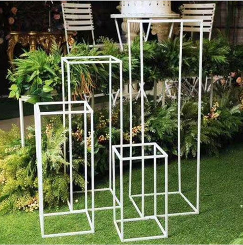 metal stand wedding centerpiece