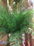 Green Fern Bunch - Richview Glass Wedding Supplies