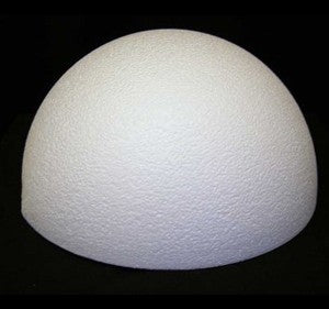 Half foam Ball 7" - Richview Glass Wedding Supplies