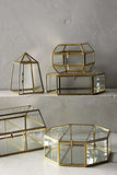 Geometric Rectangular Ring Box Jewelry Box - Richview Glass Wedding Supplies