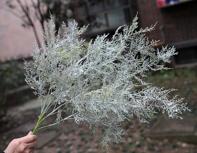 Green Rime Spray Artificial flower wedding greenery