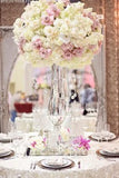 20.5“ Tall Vase wedding centrepiece -#1199/MV1449 - Richview Glass Wedding Supplies