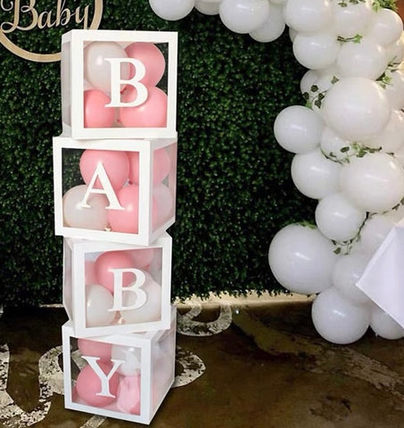 BABY white Box No balloon