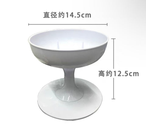Plastic Bowl White small