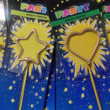 Star Sparkler Candles Gold party Decor
