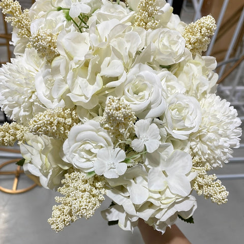 Mixed Bouquet Cream assorted flowers