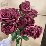 Burgundy diamond rose Rose Bunch 10 head