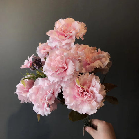 Big stem Carnation Light Pink