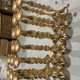 GOLD 20" METAL CANDLE HOLDER DECOR CANDLEHOLDER stick