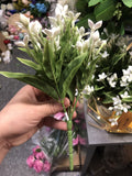 White cross Artificial Filler Flower bouvardia stephanotis